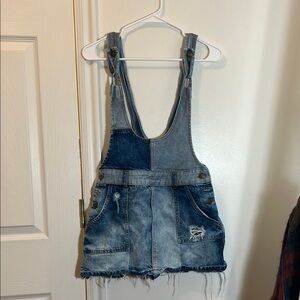 Free People Denim Mini Dress